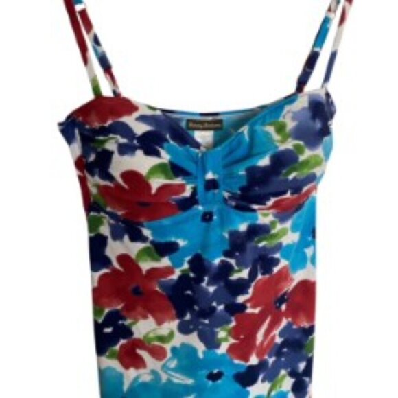 Tommy Bahama Floral Swim Cover Up Dress Medium - Picture 5 of 5
